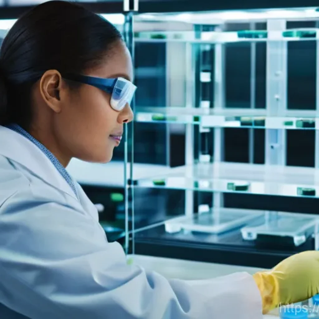 임상병리사와 DNA 분석의 역할 - **"Dedicated Clinical Laboratory Technologist in a Modern DNA Analysis Lab"**
    A highly dedicated...