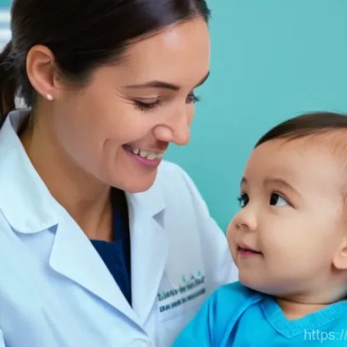 Home 20 임상병리사로서 필요한 소프트스킬 - **Prompt for "Patient-centered communication and empathy":**
A kind-looking female clinical labo...