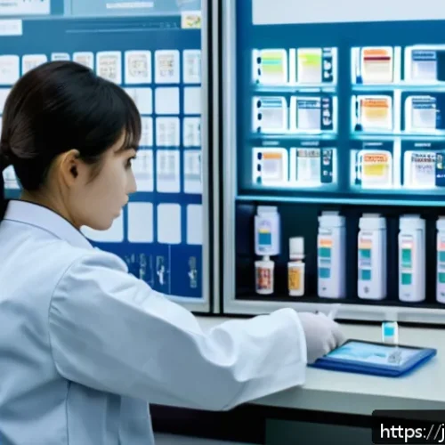 임상병리사와 관련된 법률 정보 - A modern clinical laboratory scene featuring a Japanese clinical laboratory technician in profession...