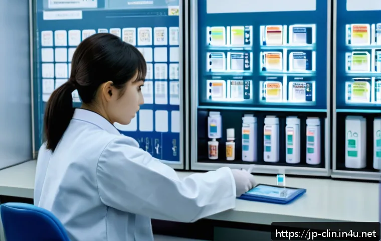 임상병리사와 관련된 법률 정보 - A modern clinical laboratory scene featuring a Japanese clinical laboratory technician in profession...